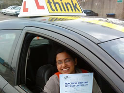 Jack guildford happy with think driving school